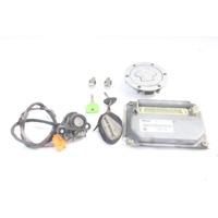 BMW K 1200 RS 51252313183 13617655477 KIT CHIAVI ECU ACCENSIONE K41 00 - 05 KEY LOCK ECU KIT 13617673166 13617657296