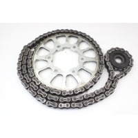 KAWASAKI Z 900 350230421 KIT CATENA CORONA E PIGNONE ZR900F 2022 SPROCKET CHAIN KIT 131440043 131440070 