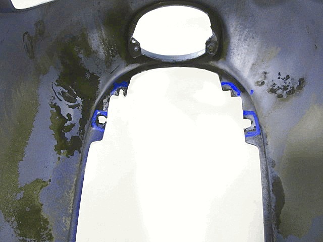 FAIRING ARRI?RE OEM N.  PI?CES DE  D'OCCASION  MOTO APRILIA GULLIVER 50 (1995-2001) D?PLACEMENT 50 cc ANN?E DE CONSTRUCTION