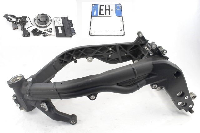 CHASSIS AVEC PAPIERS OEM N. T2076610 T1290232 PI?CES DE  D'OCCASION  MOTO TRIUMPH TIGER SPORT 1050 (2016 - 2019) D?PLACEMENT 1050 cc ANN?E DE CONSTRUCTION  2016