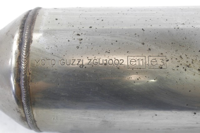 MOTO GUZZI NORGE 1200 97766515 SILENZIATORE DI SCARICO 06 - 10 EXHAUST SILENCER CON GRAFFI