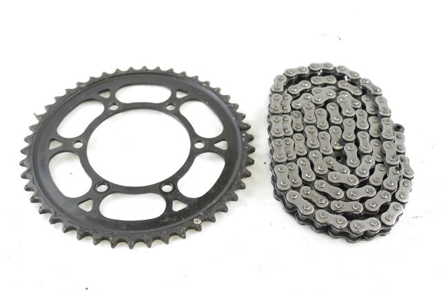 TRIUMPH STREET TRIPLE RS 765 T2014620 T2010571 KIT CATENA CORONA 17 - 19 DRIVE CHAIN SPROCKET 