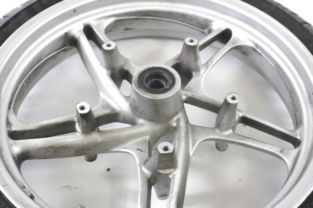 BMW K 1200 RS 36317650032 CERCHIO RUOTA ANTERIORE 17X3.50 K589 96 - 05 FRONT WHEEL SEGNI DI USURA PNEUMATICO DA SOSTITUIRE