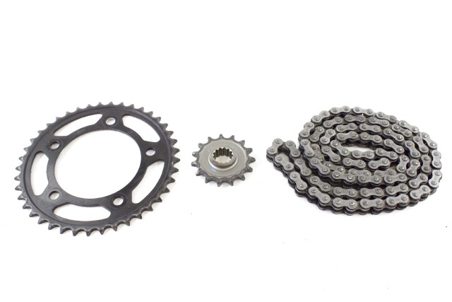 HONDA CB 500 F 06406MKPD00 KIT CATENA CORONA PIGNONE KM 1.776 PC63 19 - 22 DRIVE CHAIN KIT