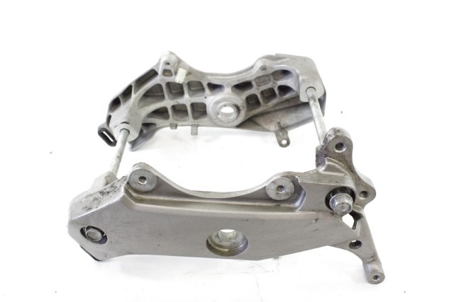 HONDA HORNET 600 50600MFGD00ZB 50700MFGD00ZB STAFFE TELAIO SUPPORTO MOTORE CB600F 07 - 10 FRAME PLATES SEGNI DI USURA