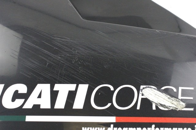 DUCATI 848 EVO CORSE 48012601AH CARENA SINISTRA 11 - 13 LEFT BODY FAIRING CON GRAFFI