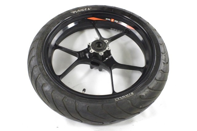 APRILIA SHIVER 900 896754 CERCHIO RUOTA ANTERIORE 17X3.5 17 - 20 FRONT WHEEL STORTO PNEUMATICO OK