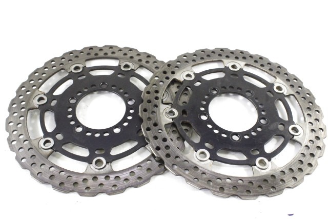 KAWASAKI Z 750 41080017311I COPPIA DISCHI FRENO ANTERIORI 07 - 15 FRONT BRAKE DISCS