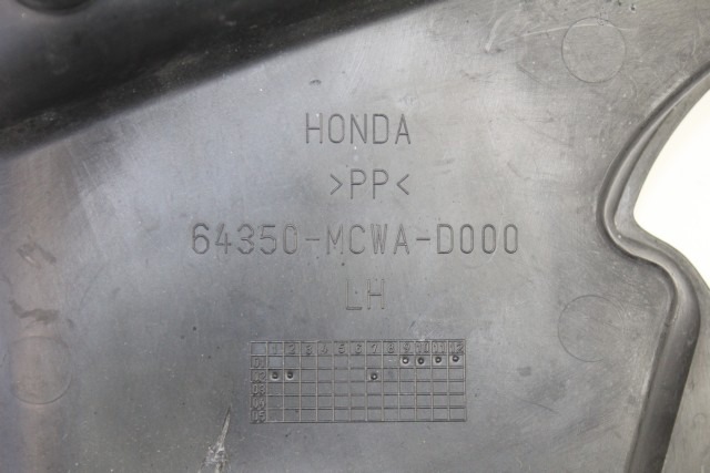 HONDA VFR 800 64350MCWD00 COVER RADIATORE SINISTRA  RC46 02 - 06 INNER LEFT COVER