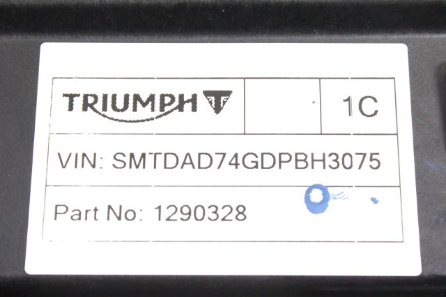TRIUMPH SPEED TWIN 900 T1292345 T2503330 KIT CHIAVI ECU ACCENSIONE 21 - 24 KEYS LOCKS ECU KIT T1290328