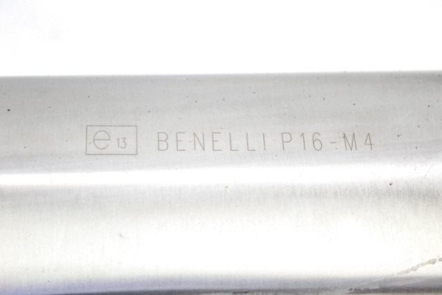 BENELLI TRK 502 X 47200P160009 MARMITTA SILENZIATORE SCARICO 18 - 24 SILENCER SEGNI DI USURA