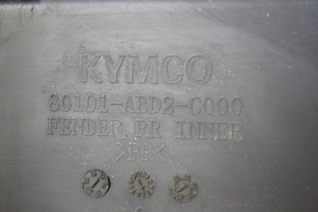 KYMCO X-TOWN 300 80101ABD2C000 PARAFANGO POSTERIORE INTERNO 16 - 20 REAR MUDGUARD