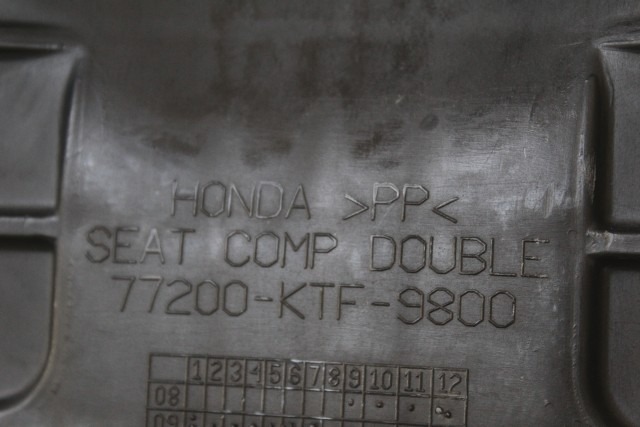 HONDA SH 150 77200KTF671 SELLA KF10 09 - 12 SEAT 77200KTF9800