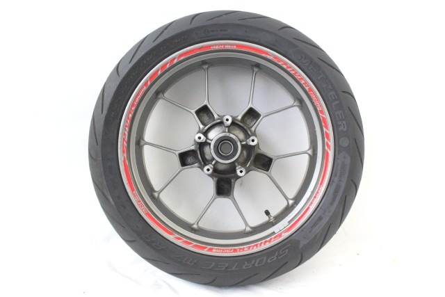 APRILIA SHIVER 750 854792 CHERCHIO RUOTA POSTERIORE 08 - 10 REAR WHEEL PICCOLI STRISCI