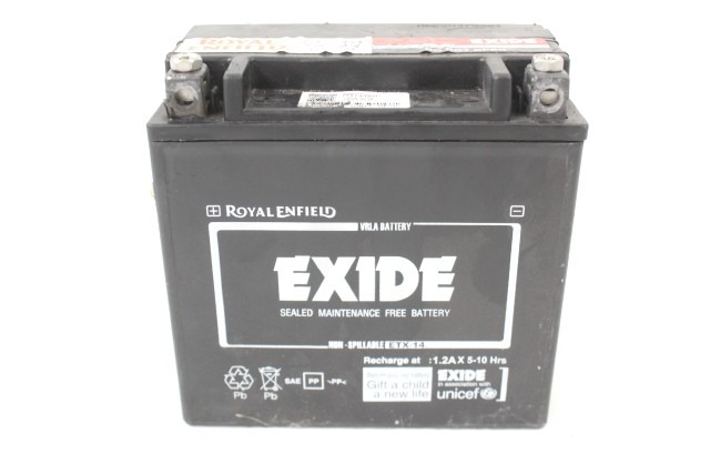 ROYAL ENFIELD BATTERIA EXIDE ETX-14 12V 13AH BATTERY 