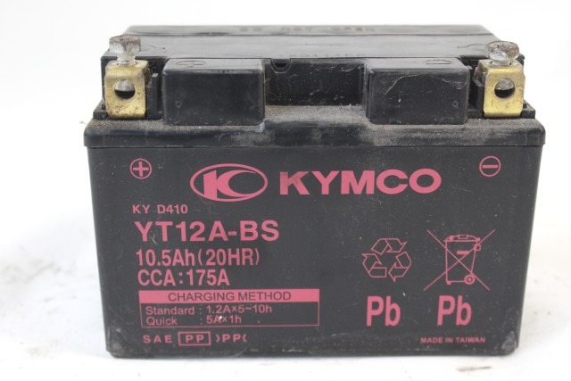 BATTERIA SCOOTER KYMCO YT12A-BS 12V 10.5AH 175A BATTERY