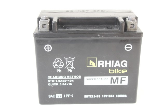 BATTERIA MOTO RHIAG BIKE RHTX12-BS 12V 10AH 180CCA BATTERY