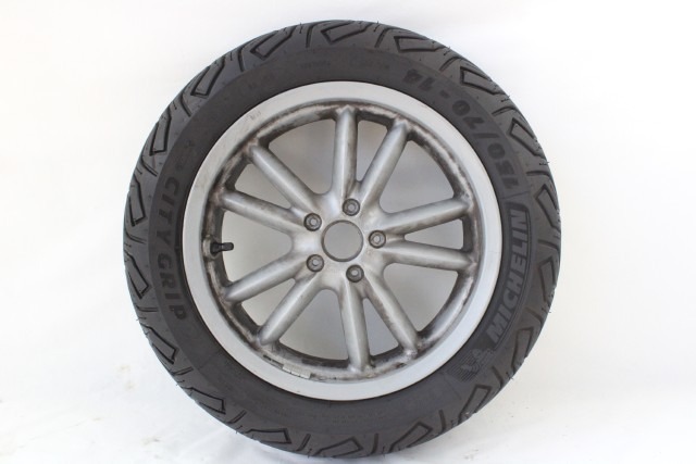 PIAGGIO BEVERLY 500 651301 CERCHIO RUOTA POSTERIORE 14 X 4.50 02 - 06 REAR WHEEL 59903800B1 651119 