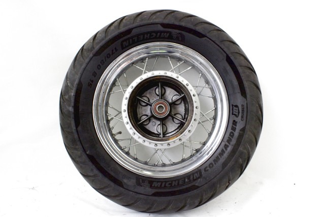 SUZUKI INTRUDER VL 800 6411041F20 6531141F00 CERCHIO RUOTA POSTERIORE 15X4.00 09 - 17 REAR WHEEL 