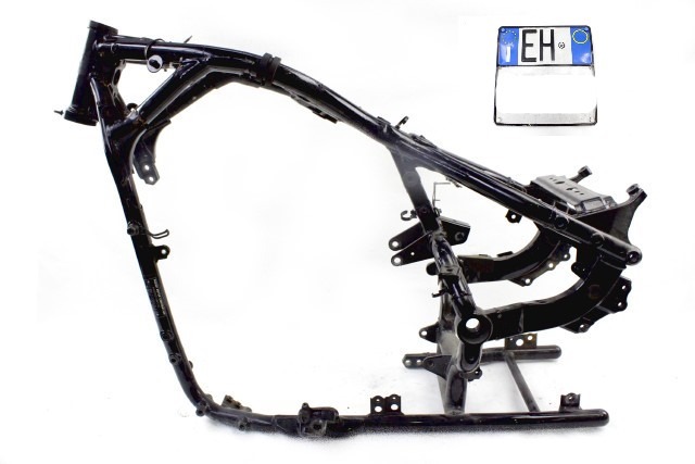 SUZUKI INTRUDER VL 800 4110041F80019 TELAIO CON DOCUMENTI STORTO 09 - 17 FRAME WITH DOCUMENTS