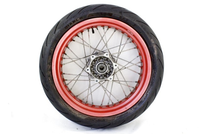 BETA RR 520 4T 1242902059 CERCHIO RUOTA POSTERIORE MOTARD 10 - 12 REAR WHEEL 