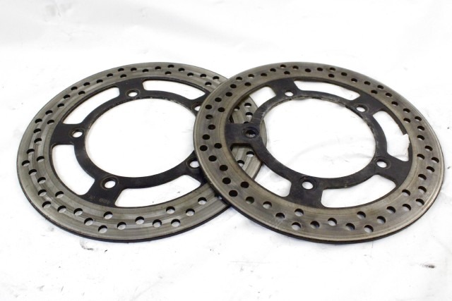 SUZUKI BURGMAN AN 400 5922114G30 COPPIA DISCHI FRENO ANTERIORI 08 - 13 FRONT BRAKE DISCS