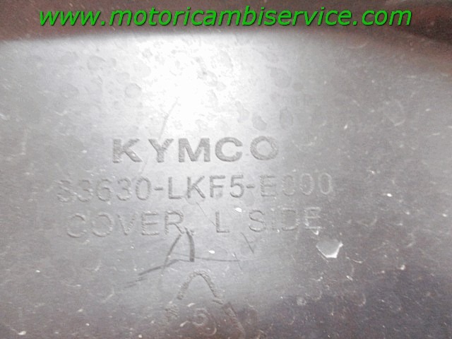 CARENAGE LATERALE OEM N. 83630LKF5E00N1R PI?CES DE  D'OCCASION  MOTO KYMCO XCITING 400 I (2012 -2017) D?PLACEMENT 400 cc ANN?E DE CONSTRUCTION  2014