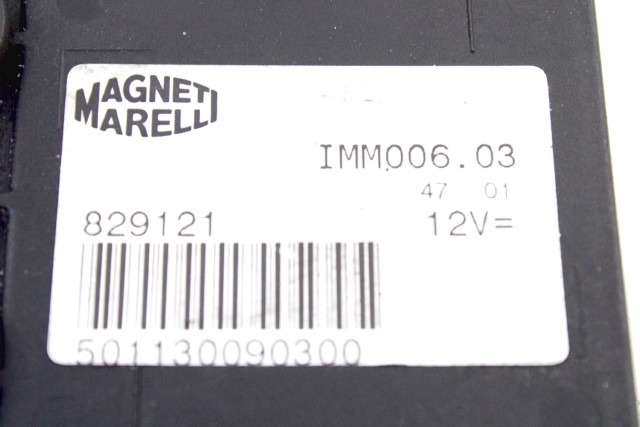 PIAGGIO X9 500 829121 CENTRALINA IMMOBILIZER 00 - 02 CONTROL UNIT