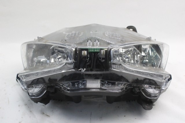 KYMCO XCITING 400 S TCS 33100ADG5E00 FARO ANTERIORE DANNEGGIATO PER RICAMBI 19 - 23 HEADLIGHT