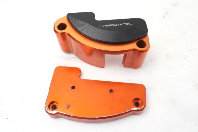 KTM 1290 SUPER DUKE R COVER CARTER LATERALI MOTORE CNC 17 - 18 SIDE ENGINE COVERS PICCOLI GRAFFI NON ORIGINALI