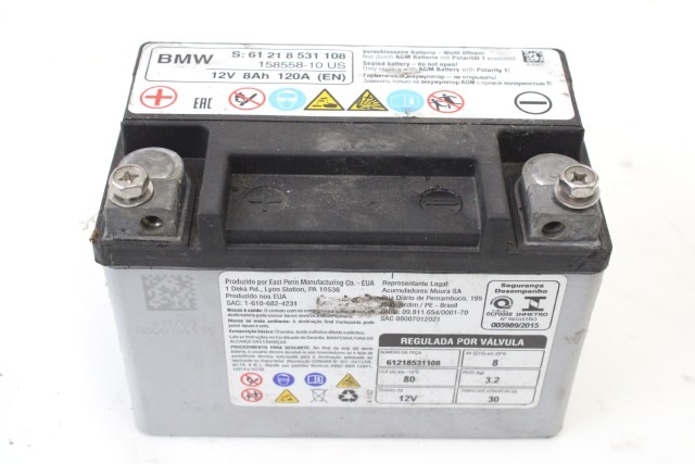 BMW 61218531108 BATTERIA AGM 12V 8AH BATTERY