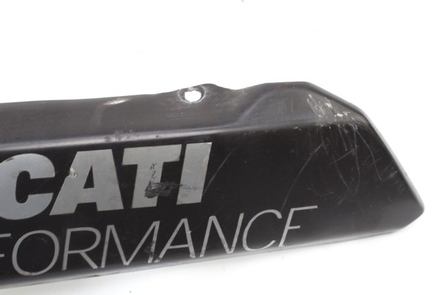 DUCATI PANIGALE V2 46017091AA PARACALORE SCARICO SINISTRO 20 - 24 LEFT HEATGUARD CON GRAFFI