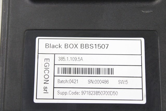 DUCATI PANIGALE V2 38511095A CENTRALINA BBS SCATOLA NERA 20 - 24 BLACK BOX ECU 1507