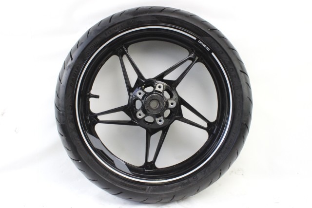 CFMOTO 700 CL-X SPORT 6GUV-070100-6000-0BM00 CERCHIO RUOTA ANTERIORE 3.50X17 22 - 24 FRONT WHEEL 6GUV-070100-6001-0BM00 PICCOLI GRAFFI