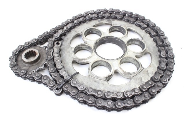 DUCATI SUPERSPORT 950 S 49411852AA 67640961A KIT CATENA CORONA PIGNONE 21 - 24 CHAIN SPROCKETS KIT