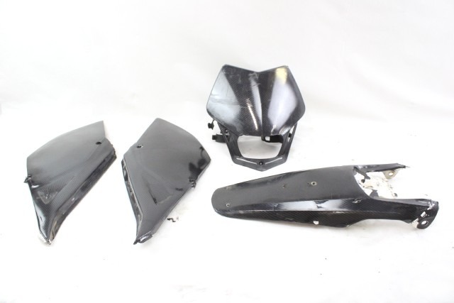 BETA RR 50 ENDURO KIT CARENE PLASTICHE CON PELLICOLA 07 - 09 FAIRING SET