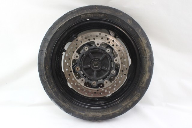 YAMAHA T-MAX XP 500 5VU251680033 CERCHIO RUOTA ANTERIORE 14X3.50 04 - 07 FRONT WHEEL SEGNI DI USURA