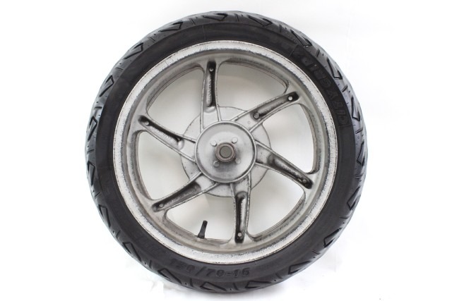 HONDA SH 300 42650KTW900ZA CERCHIO RUOTA POSTERIORE 16X3.50 NF02 06 - 10 REAR WHEEL SEGNI DI USURA